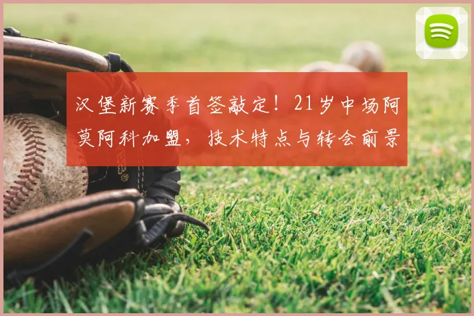 汉堡新赛季首签敲定!21岁中场阿莫阿科加盟,技术特点与转会前景深度解析